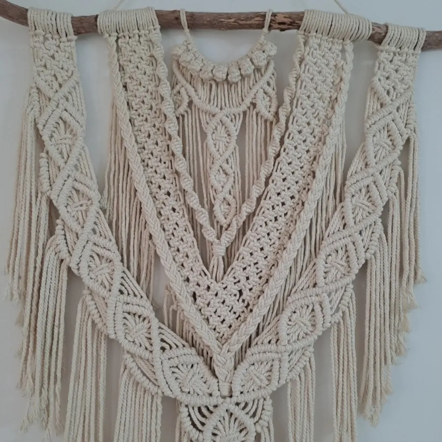 دیوارکوب مکرومه