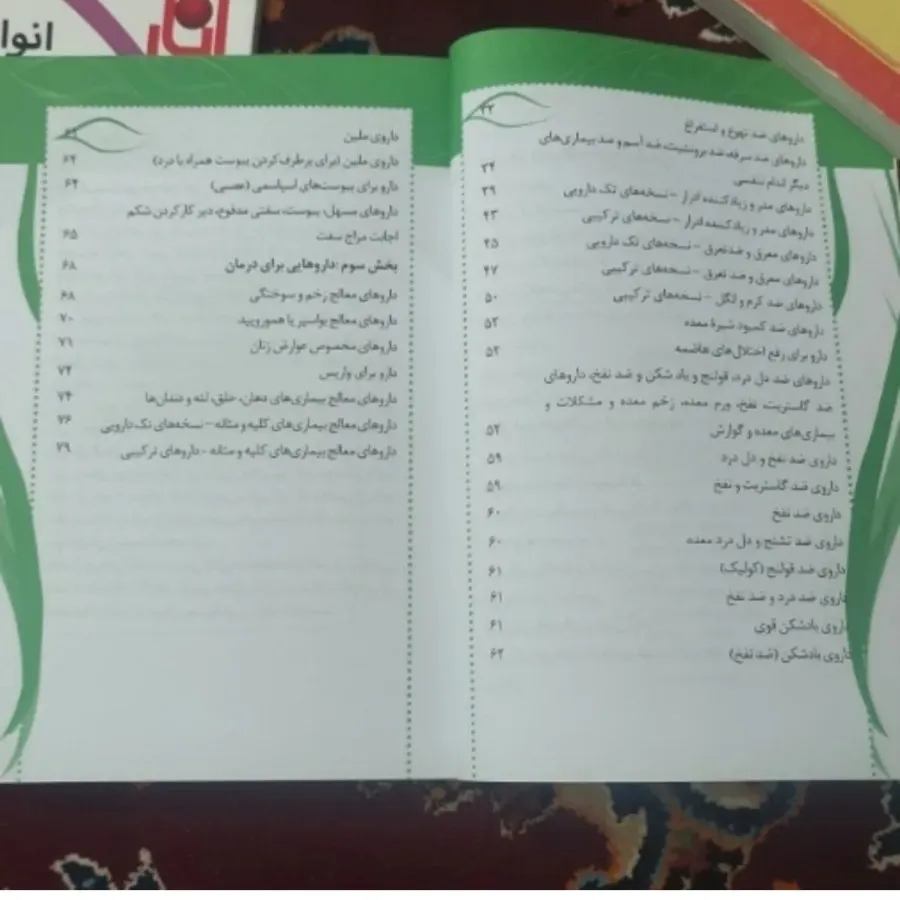 کتاب دمنوش ودرمان