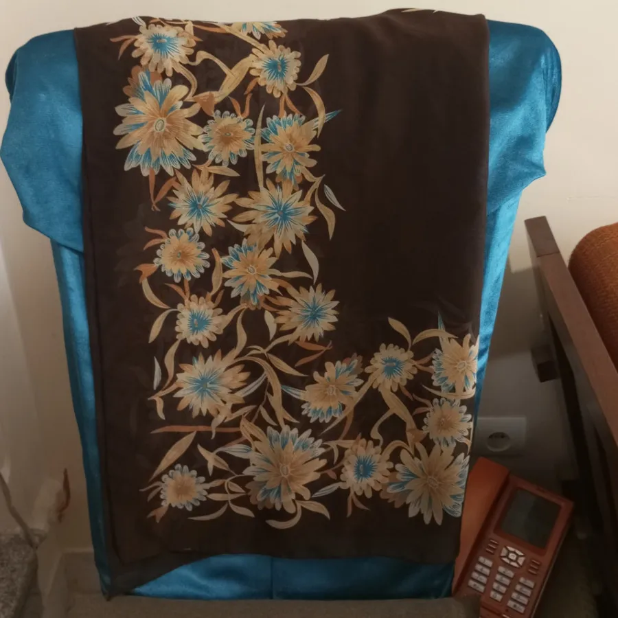 روسری ژرژت گلدار