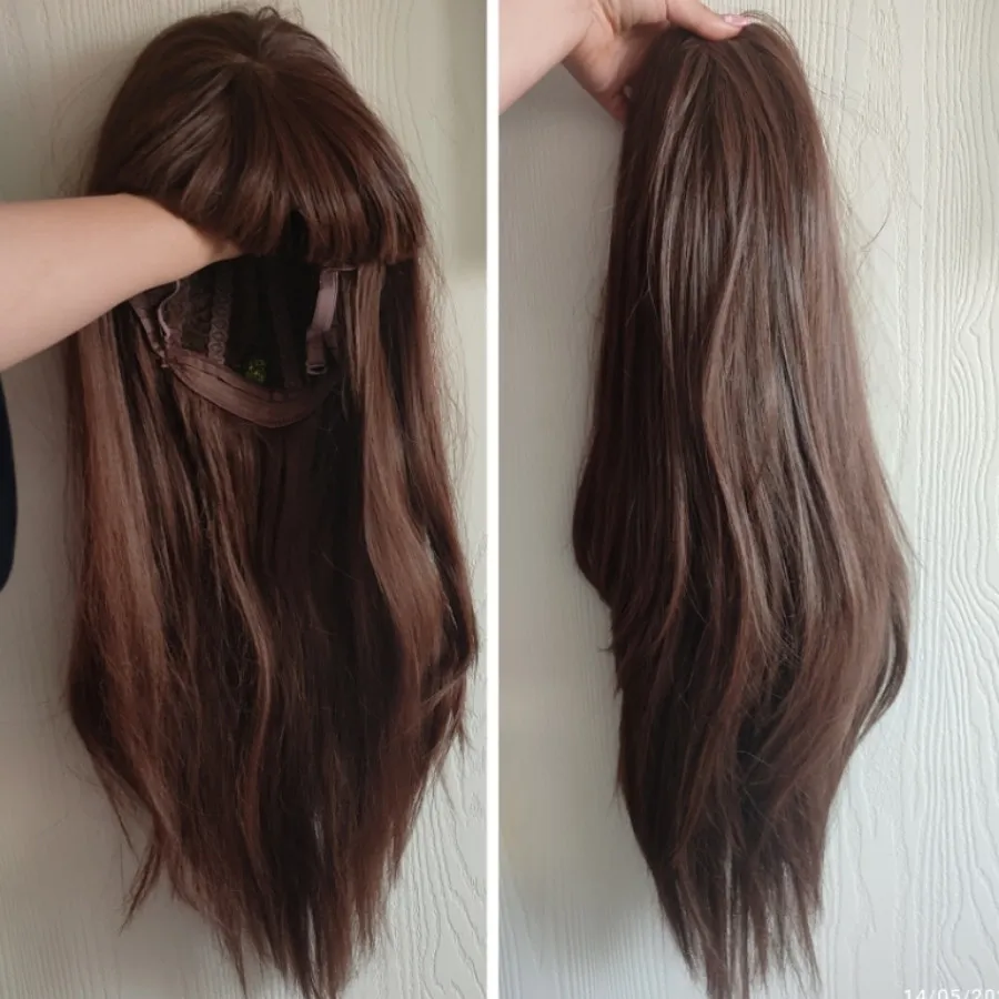 کلاه گیس شکلاتی