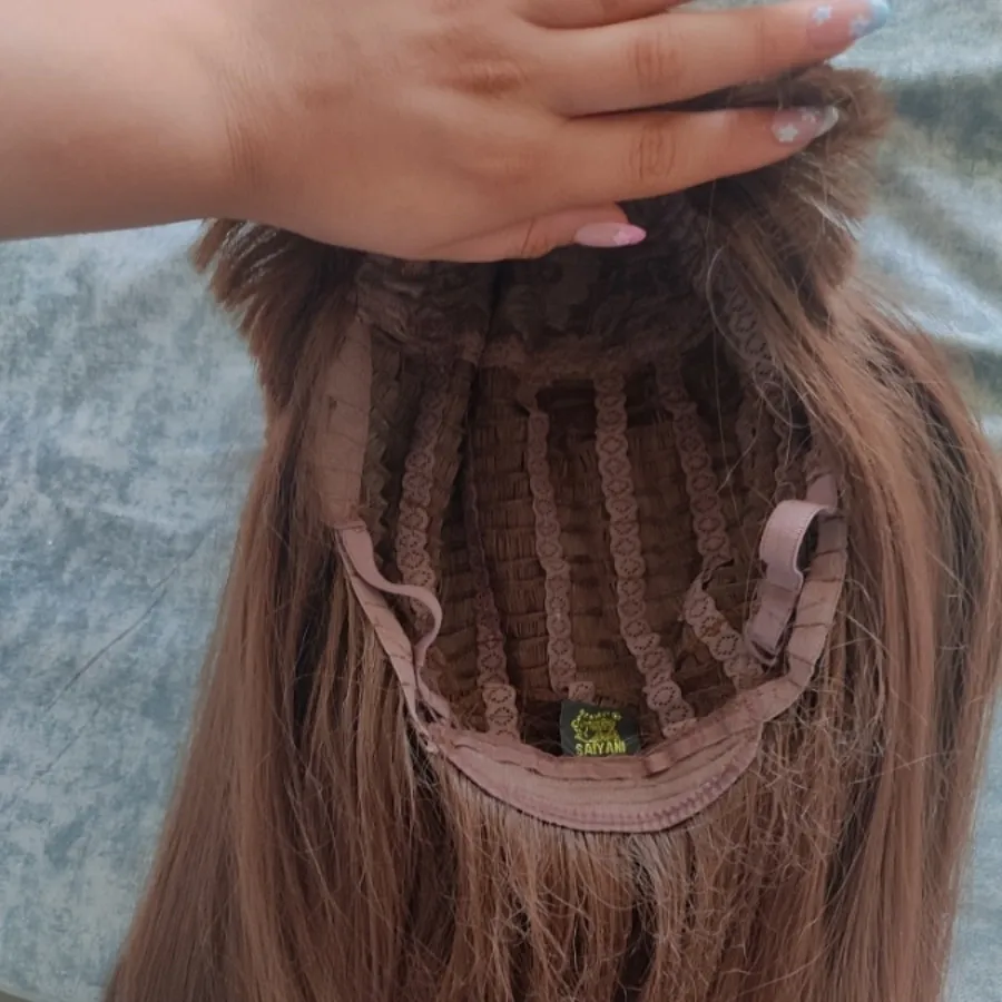 کلاه گیس شکلاتی