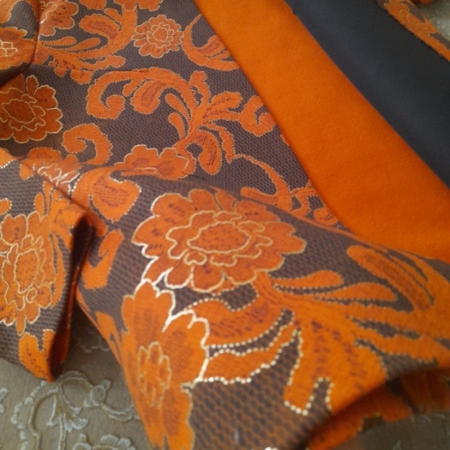 کت تک پشمی طلا کوب