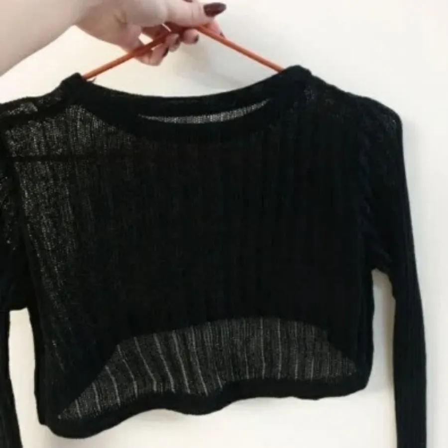 کراپ توری استین بلند