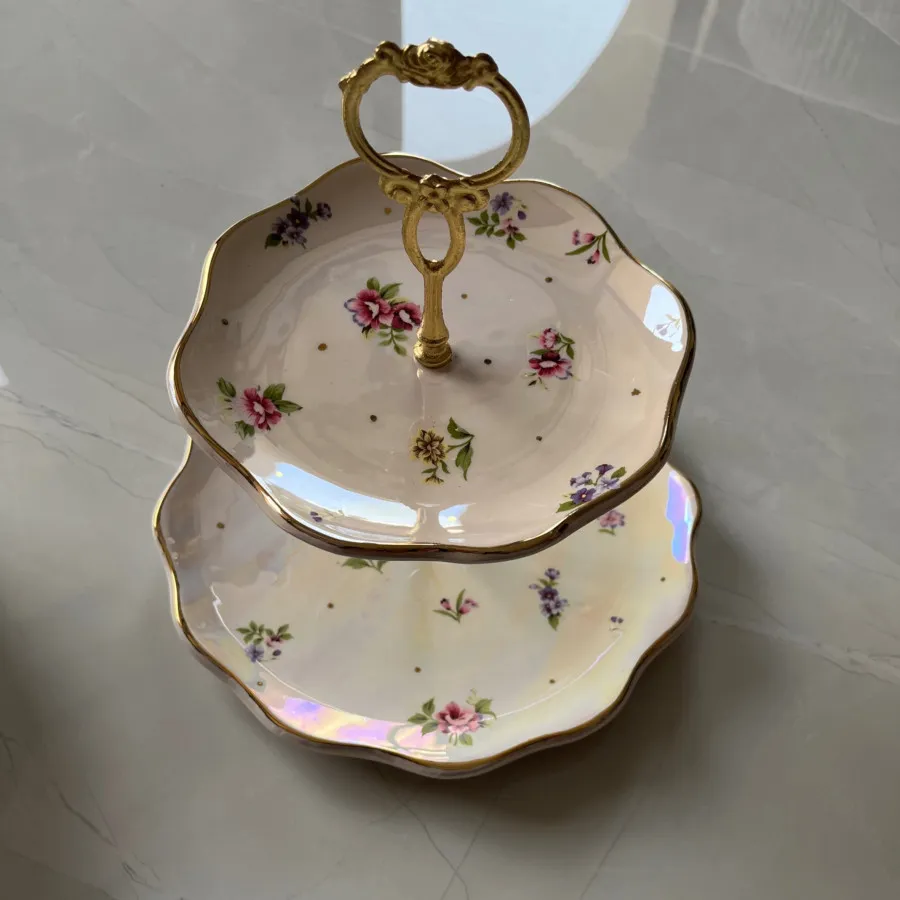 دو تیکه ظرف پذیرایی