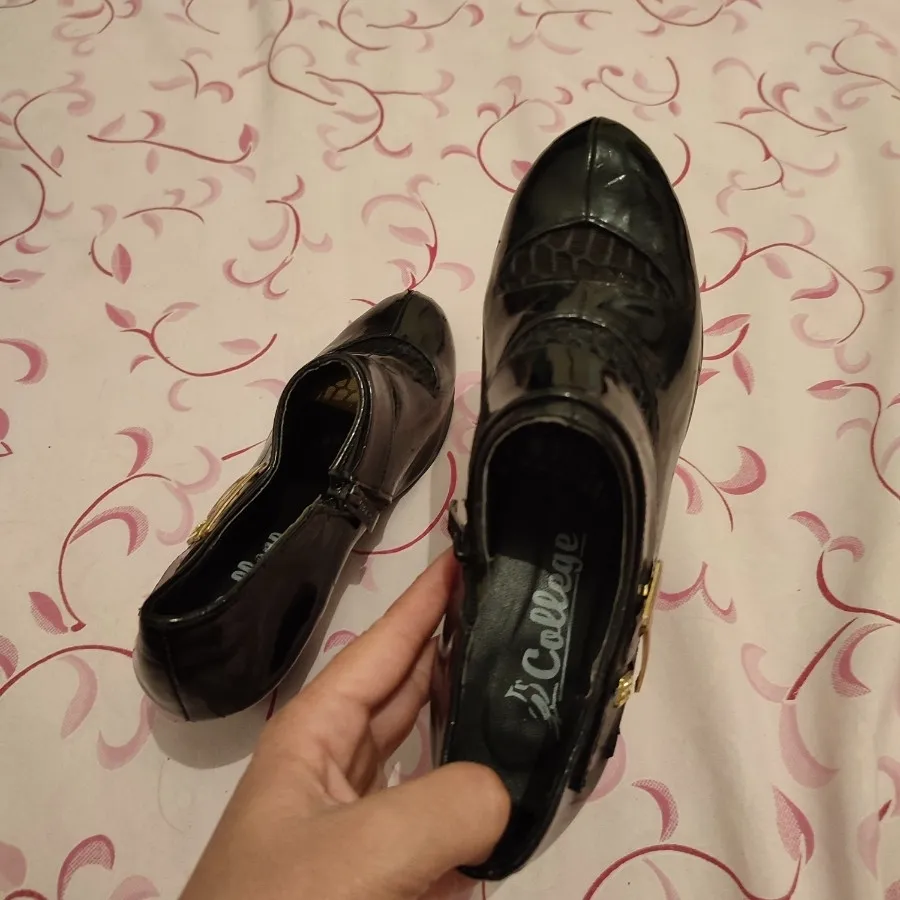 ست کیف و کفش ورنی مجلسی