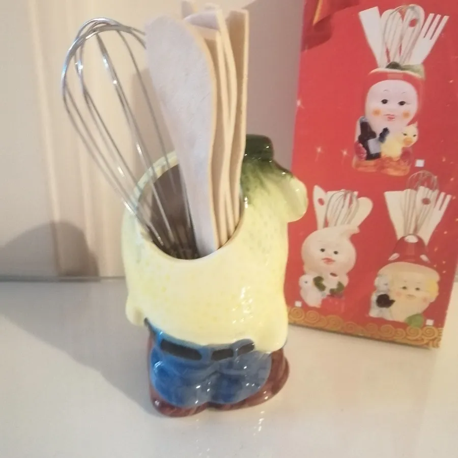جای کفگیر و ملاقه سرامیکی