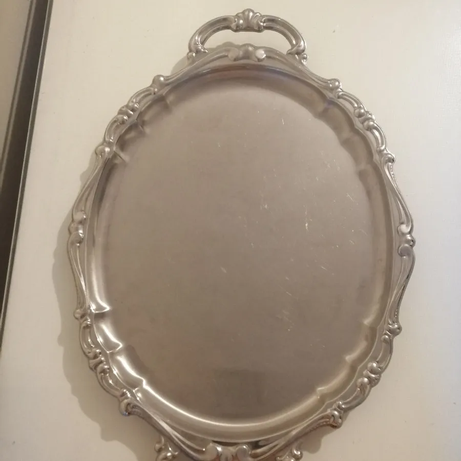 سینی استیل بزرگ