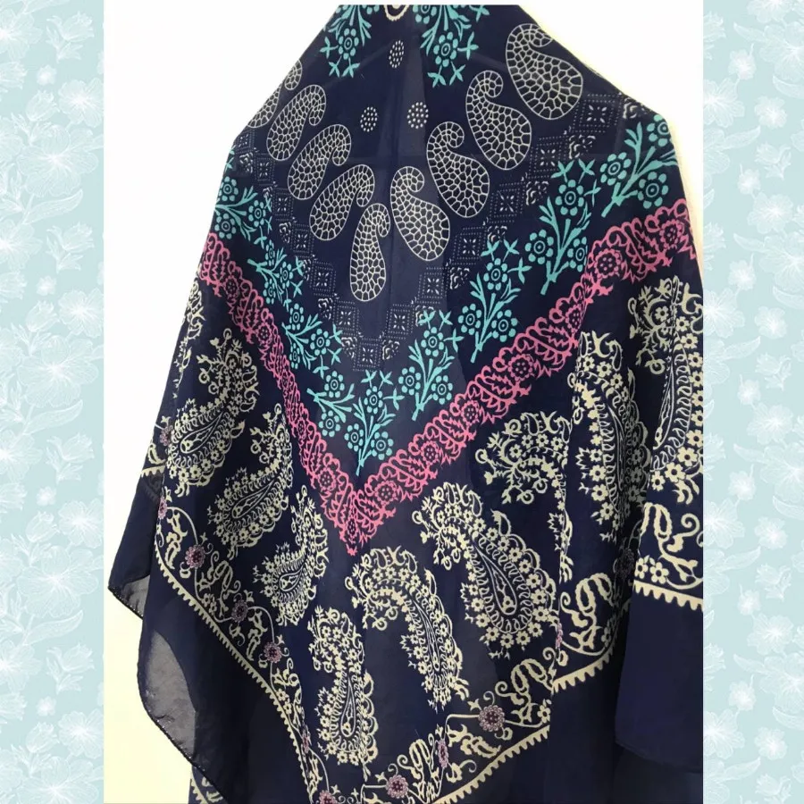 روسری حریر سه گوش
