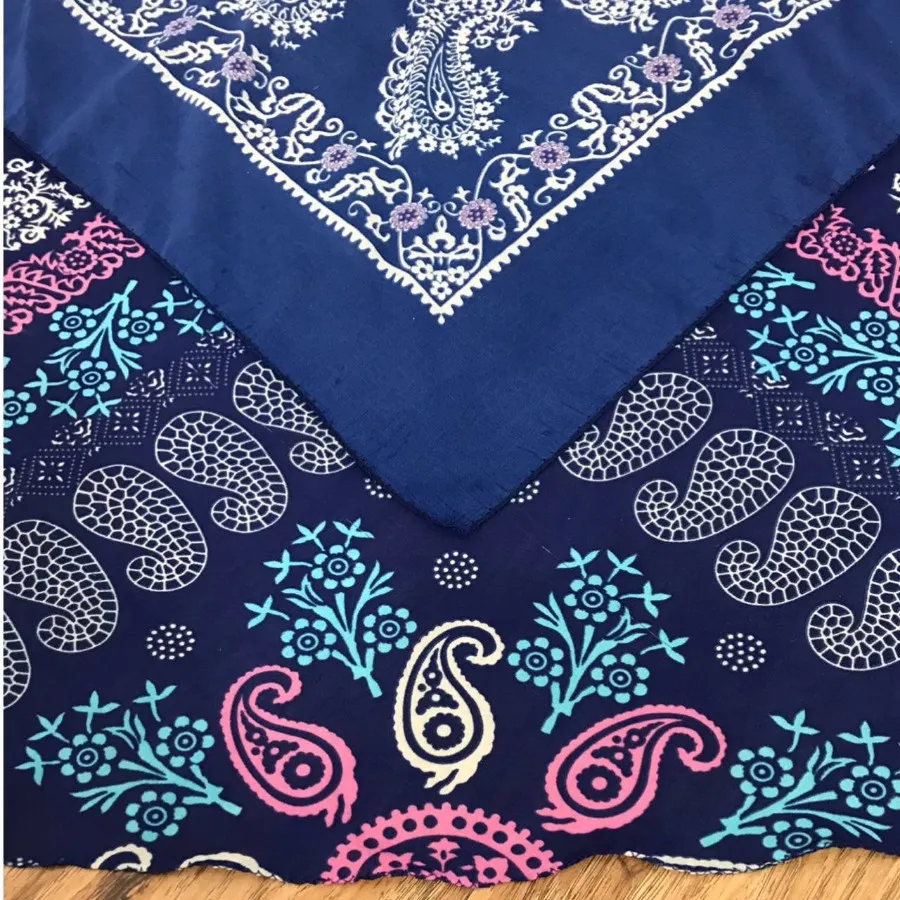 روسری حریر سه گوش