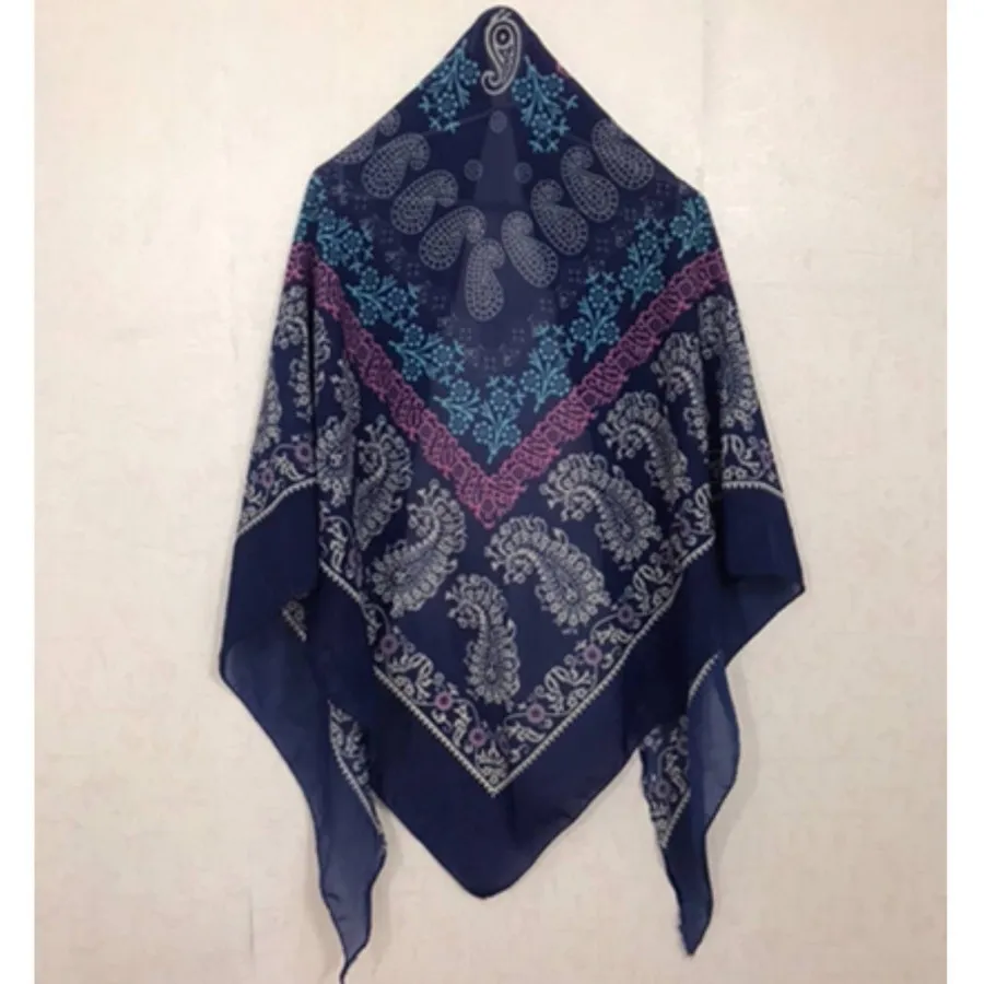 روسری حریر سه گوش