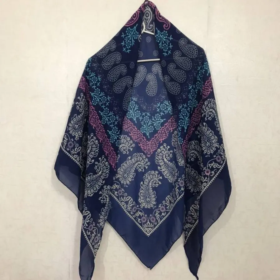 روسری حریر سه گوش