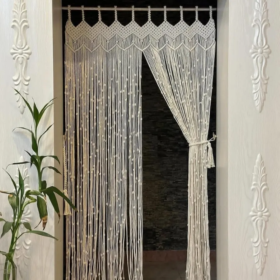 پرده مکرومه