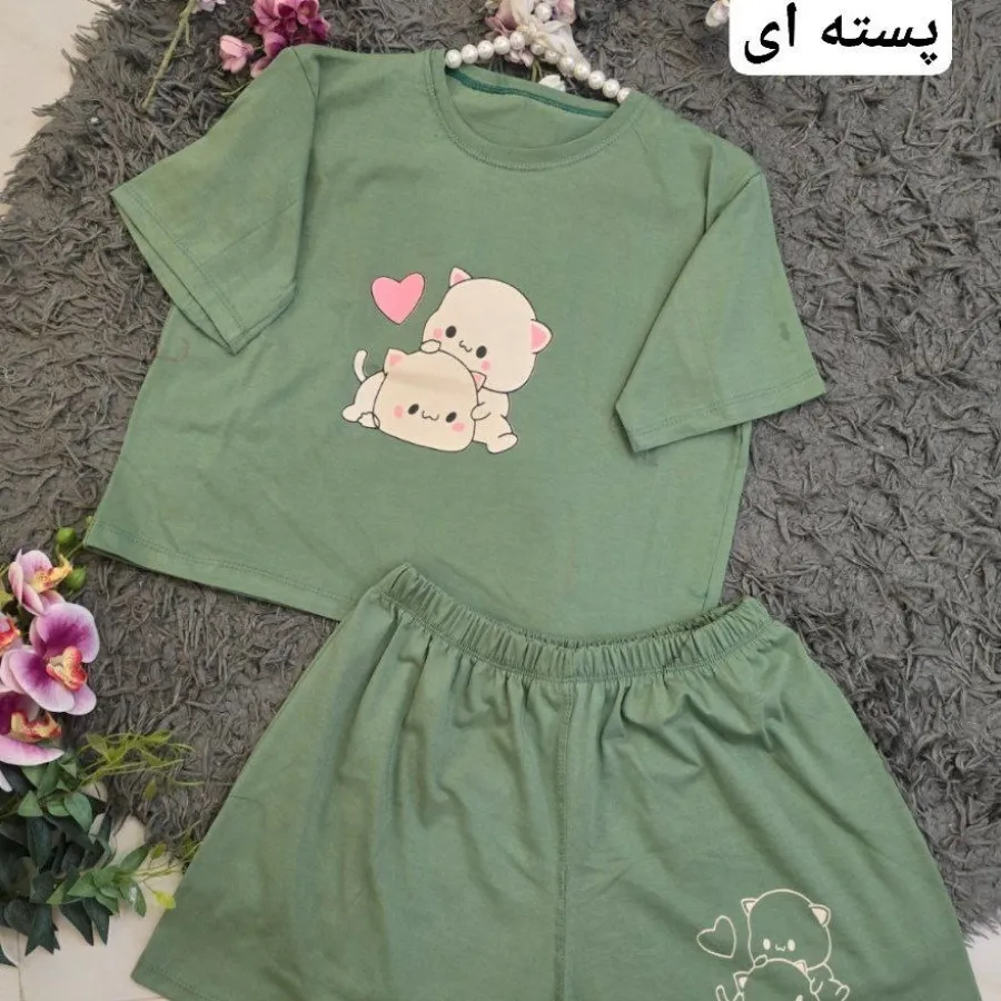 ست تیشرت و شورتک
