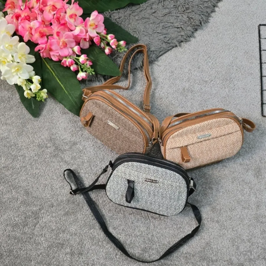 کیف چرم طرح کنف