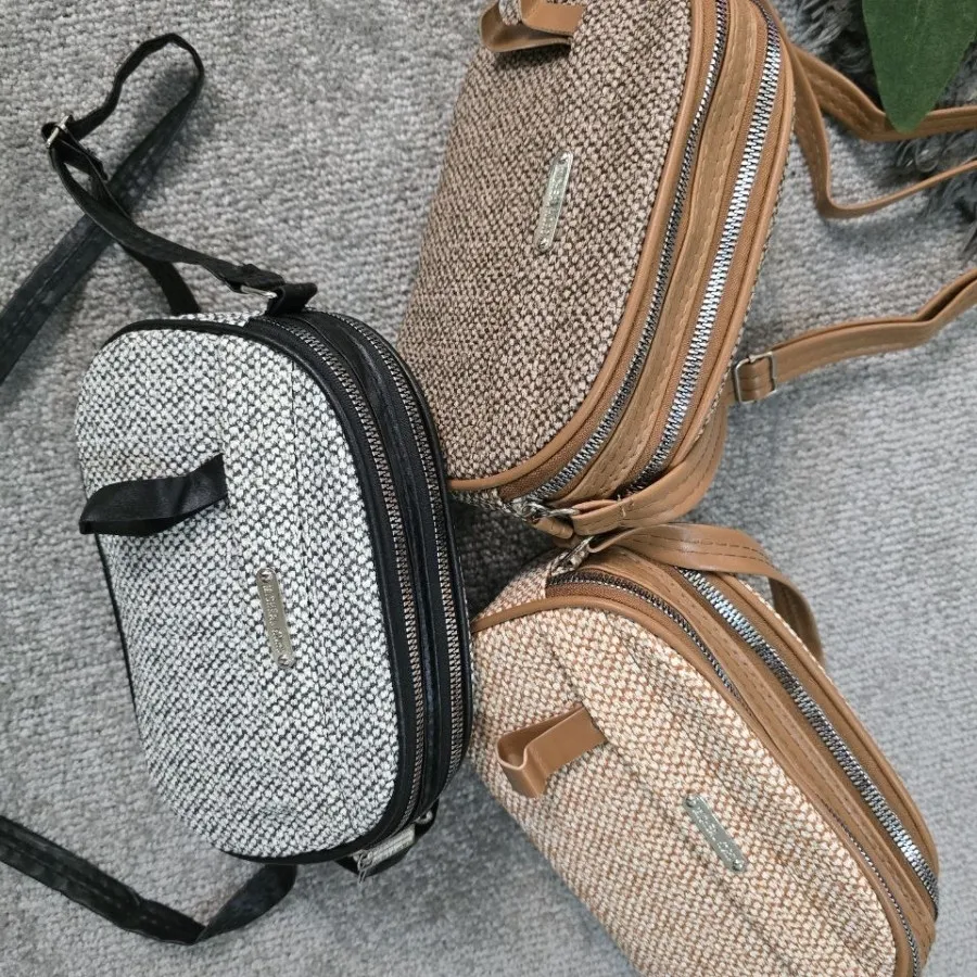 کیف چرم طرح کنف