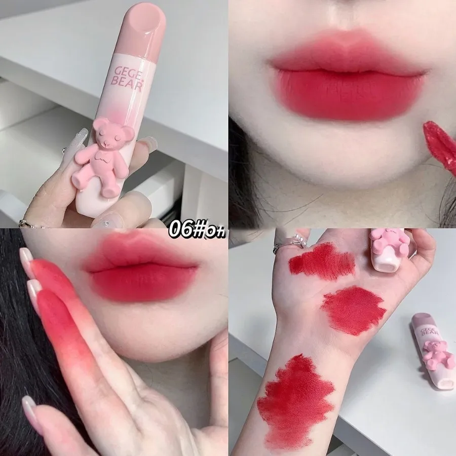 رژلب مایع خرسی پوکه مخملی