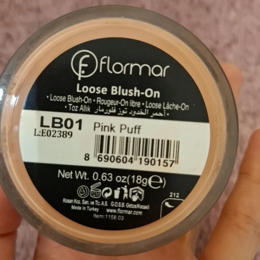 رژگونه پودری flormarصورتی