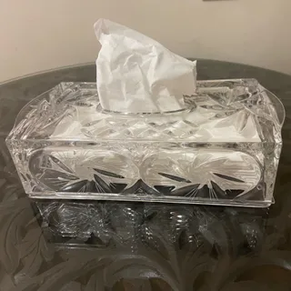جای دستمال کاغذی کریستال