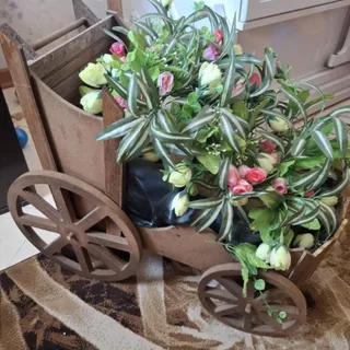 کالسکه چوبی