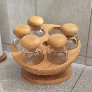 جا ادویه چوبی گردون