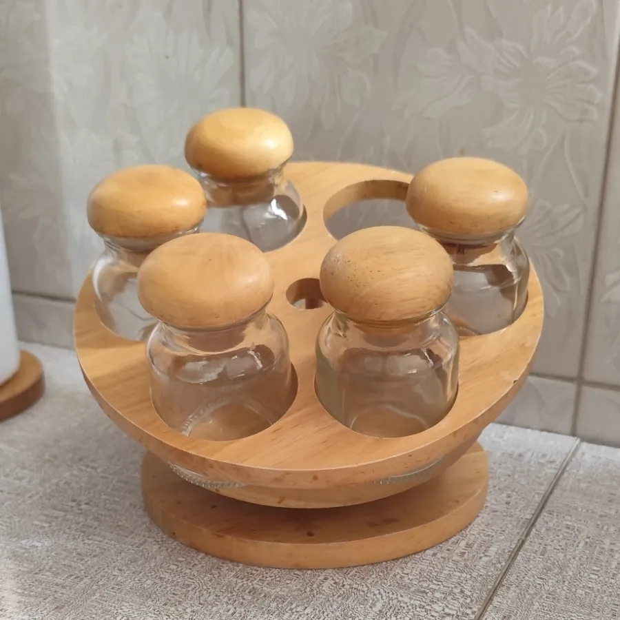 جا ادویه چوبی گردون