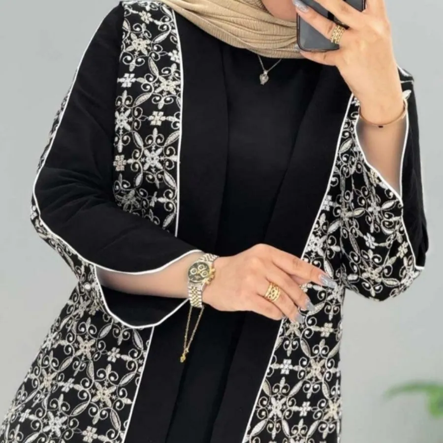 مانتو گلدوزی آذین