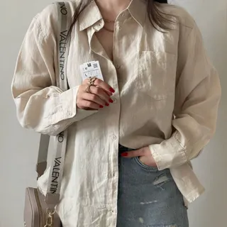 شومیز لینن وارداتی