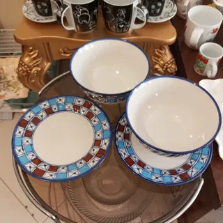 ست سرامیکی سالاد و آبگوشت