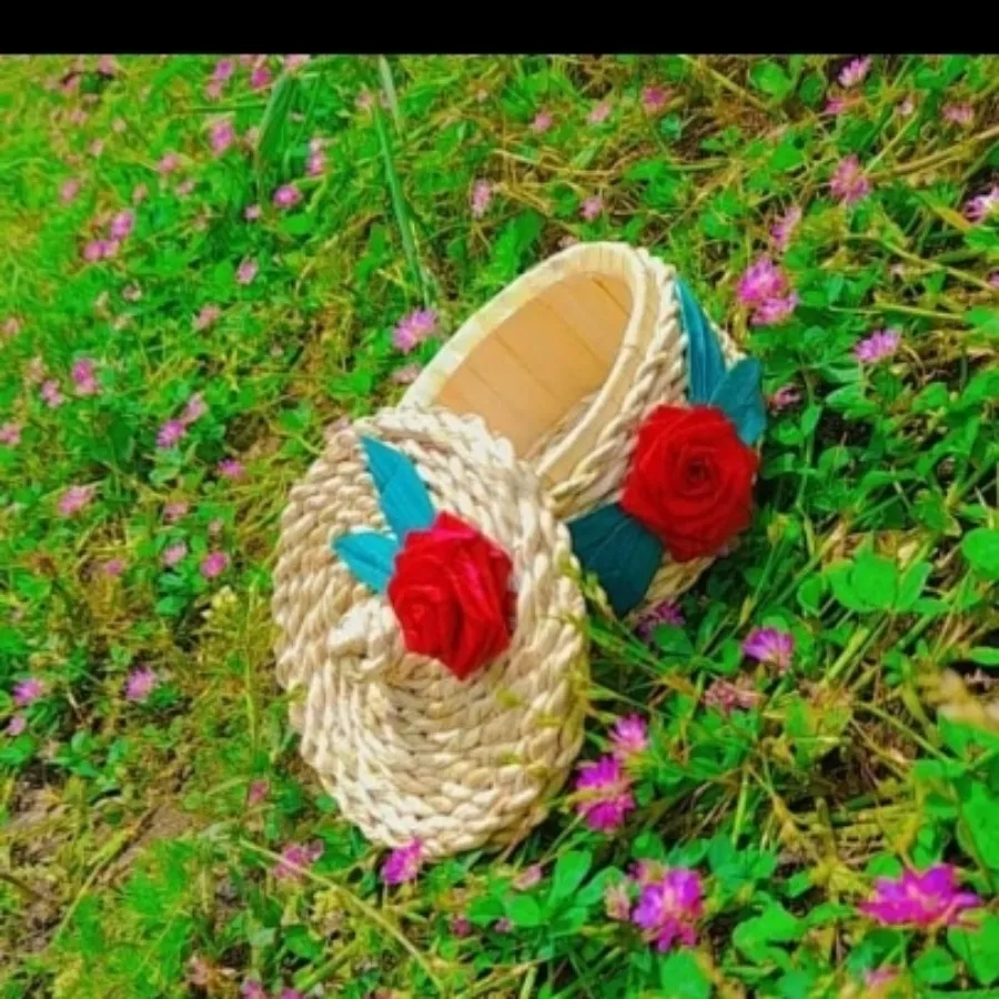 قندان حصیری کوچک