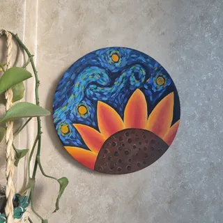 دیوار کوب آسمان شب