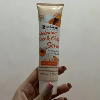 اسکراب صورت وبدن