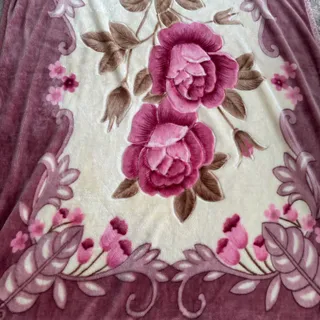 پتو گلبافت تکنفره ضخیم