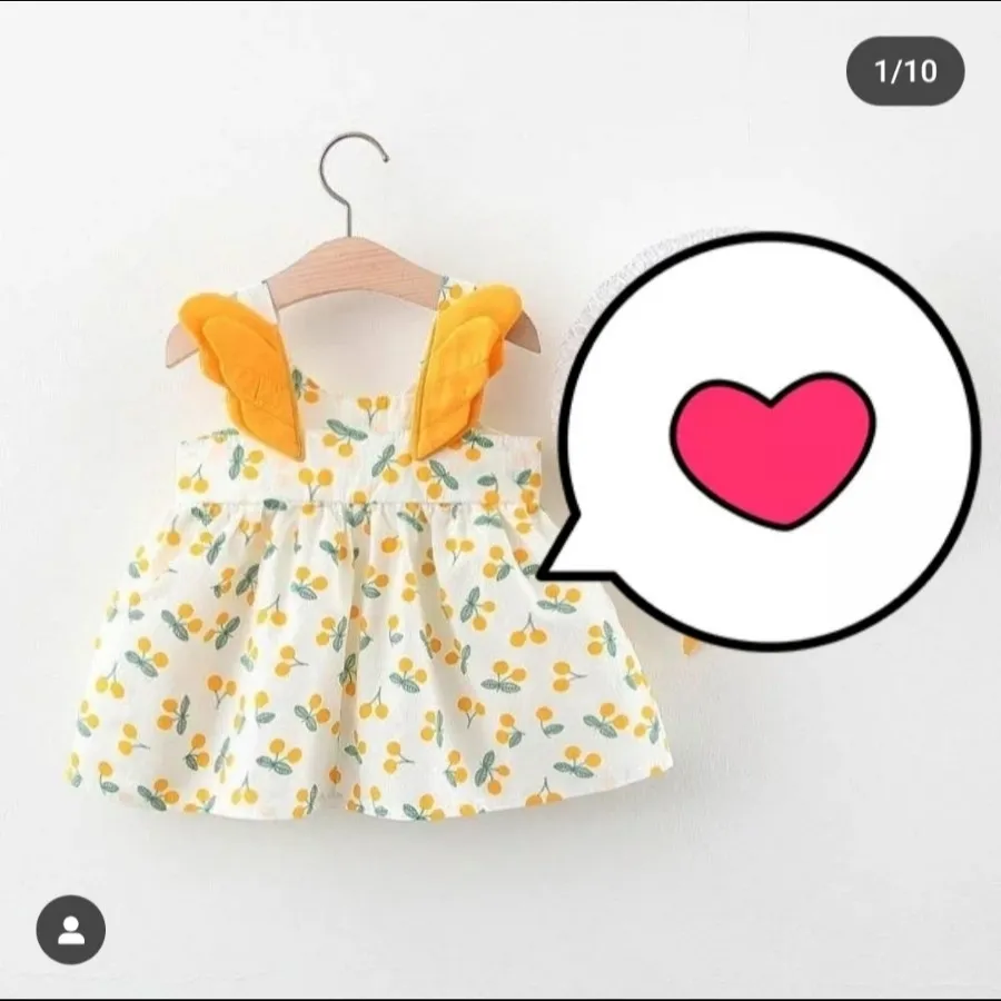 پیراهن دخترانه بال فرشته