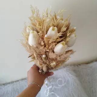 دسته گل لاله لمسی