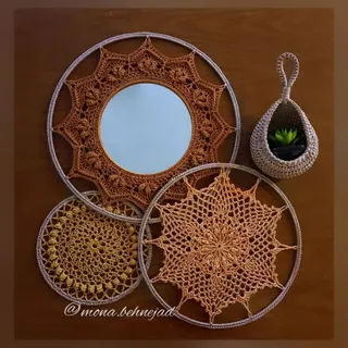 دیوارکوب دستبافت