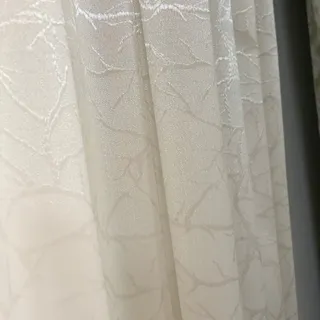 پرده زیبا آبی نقره ایی