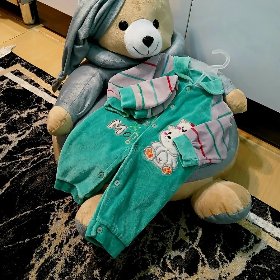سرهمی حوله ای با کلاه
