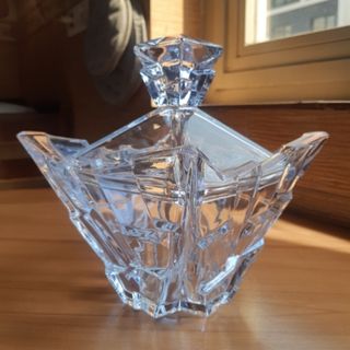 ست شکلات خوری وقندان بلور