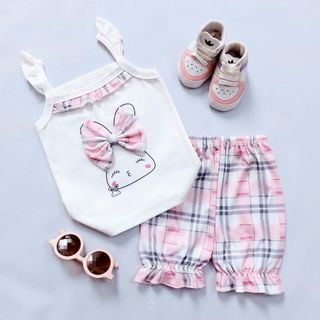تاپ شورت چهارخونه ی خرگوش