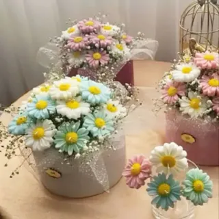 باکس گل شمع