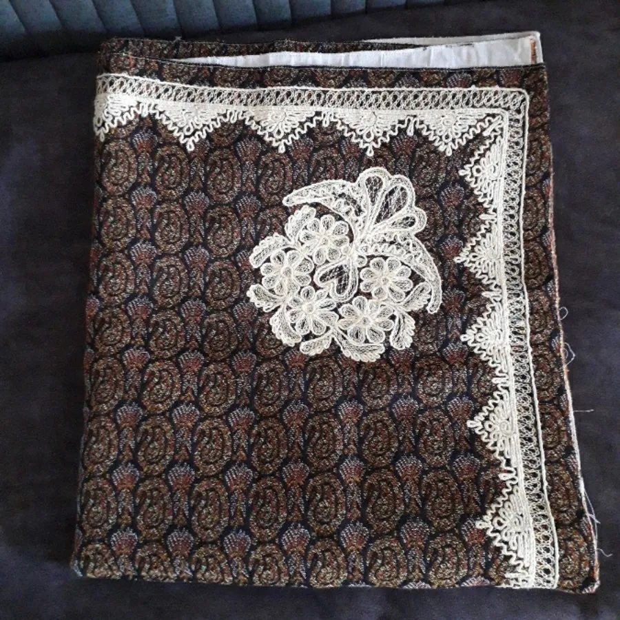 رومیزی ترمه نخی