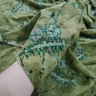 پارچه منجوق دوزی