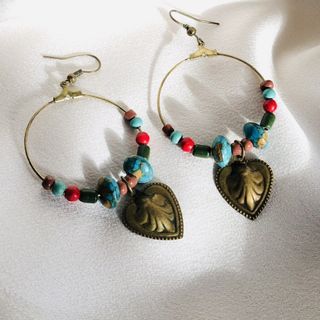 گوشواره دستساز Marmar