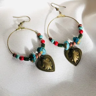 گوشواره دستساز Marmar