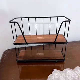 استند لوازم ارایش چوبی