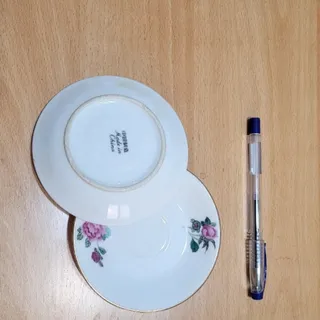 دو عدد نعلبکی چینی آنتیک