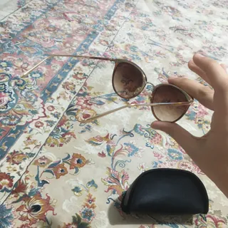عینک آفتابی فلزی زنانه