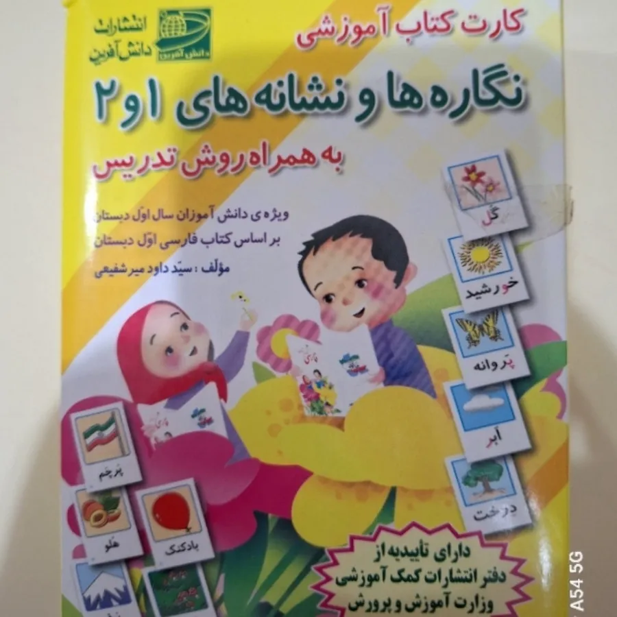 فلش کارتهای آموزش حروف