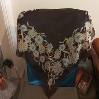 روسری ژرژت گلدار