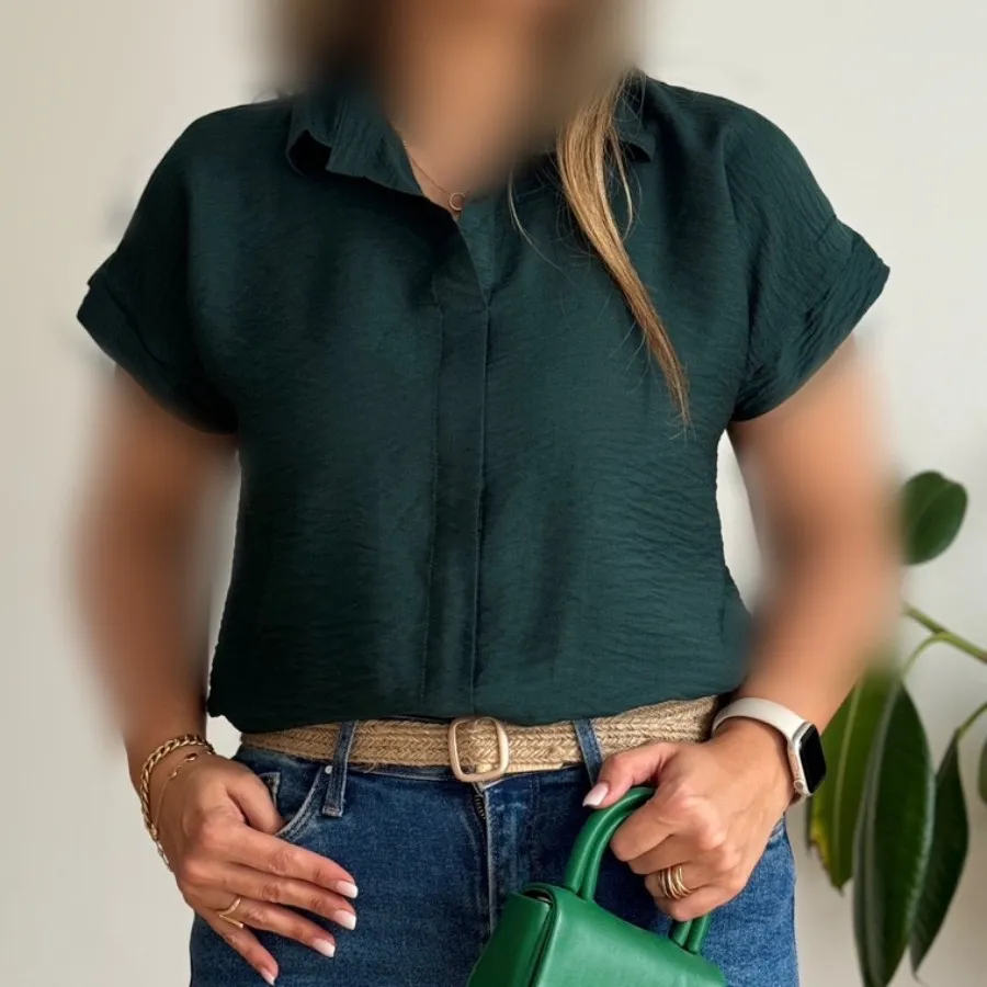 شومیز زنانه آستین کوتاه